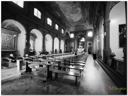 Navata della Collegiata di Sant'Andrea a Empoli - Foto di Marcantonio Perugino